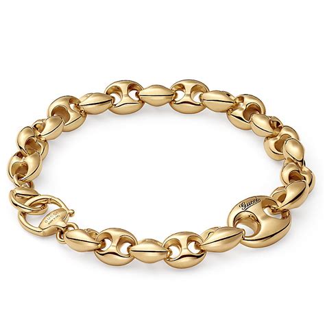 mens gold gucci bracelet|18kt gucci bracelet.